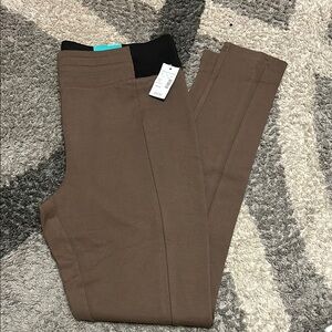 Maurices Brown Pants with Black Detail